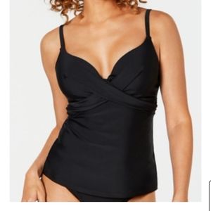 Island Escape Puerto Azul Push Up Tankini Top